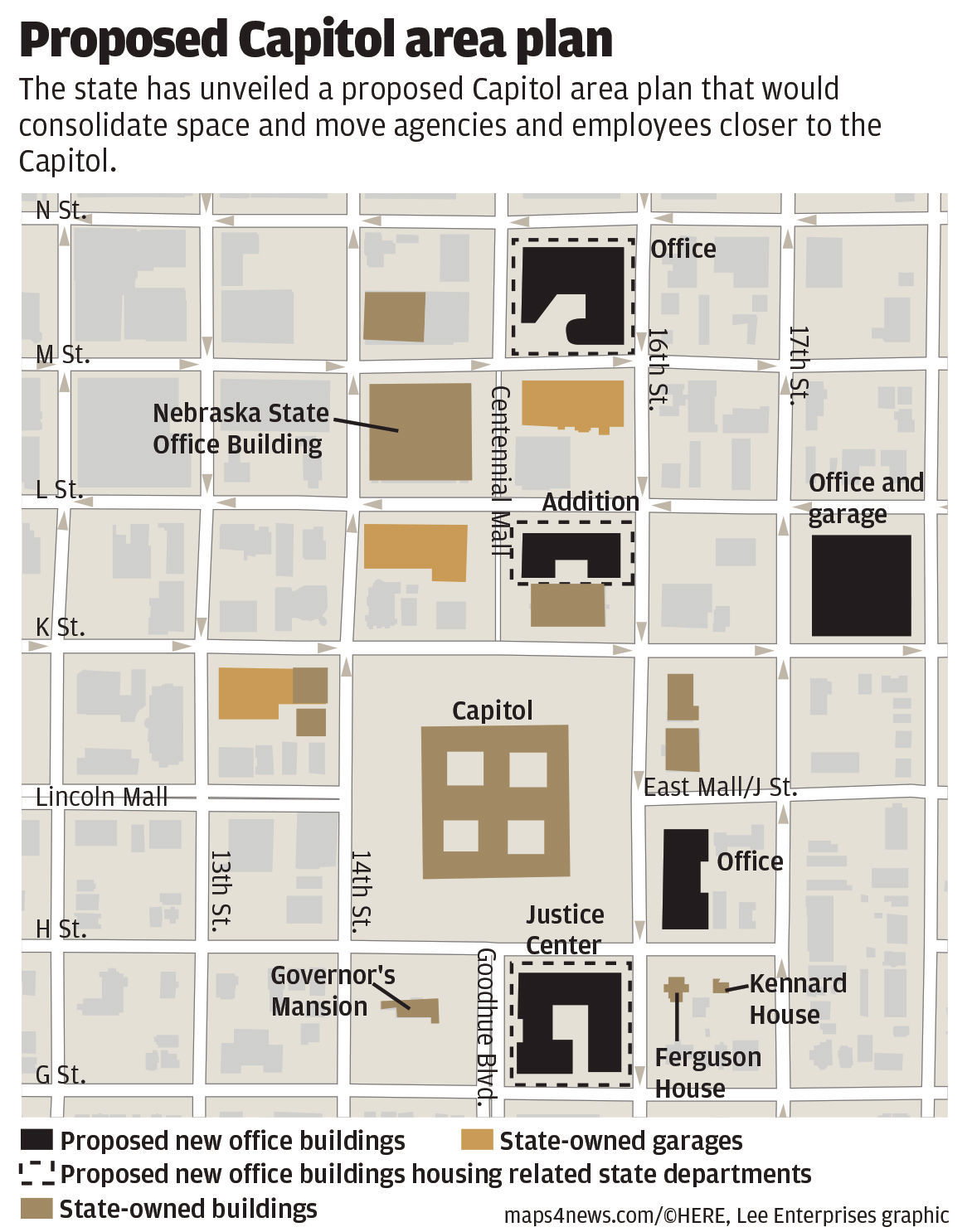 Proposed Capitol area plan